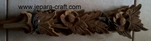 a40 Ornamen ukiran tempel 7x30